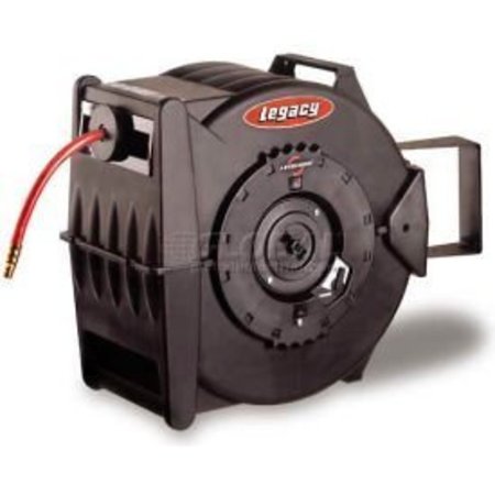 LEGACY Legacy&#8482; L8306 3/8"x 75' 350 PSI Enclosed Chassis Spring Retractable Composite Hose Reel L8306